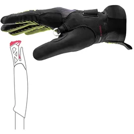 Leki Ultratrail Storm TR Schwarz/Neon Yellow/Violet 11