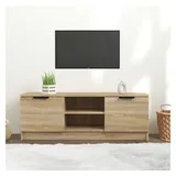 vidaXL TV-Schrank Sonoma-Eiche 102x35x36,5 cm Holzwerkstoff