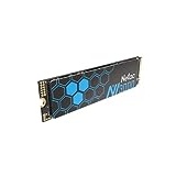 Netac M.2 SSD 2TB Intern - NVMe SSD - PCIE 3.0 M.2 2280 3300 MB/S für PC und Laptop, 3D Nand Schwarz - NV3000 Effiziente Wärmeableitung