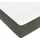 vidaXL Taschenfederkernmatratze Dunkelgrau 160 x 220 cm mittelhart