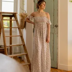 Céleste  Maxikleider PATCHOULI  in Weiss, EU S