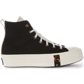 Converse Chuck Taylor All Star Lift Platform Tortoise Damen Schwarz 37