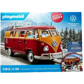 Playmobil PLAYMOBIL® 71813 | VW T1 Campingbus EDEKA Winter Edition II | 2024