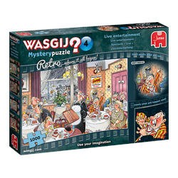 JUMBO Wasgij Retro Mystery 4 (1000 Teile) Puzzles Mehrfarbig