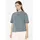 Harlem Soul HARLEM SOUL, Damen, Gr. XXL, blau (fog blau), Single Jersey, Material: 100% Baumwolle, bedruckt, regular fit normal, Rundhals, eingesetzt gerader Abschluss, Shirts Rundhalsshirt, aus Baumwolle