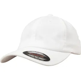 Flexfit Cotton Twill Dad Cap weiß L/XL