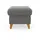 Home Affaire Polsterhocker Trelleborg 58 x 48 x 58 cm Grau