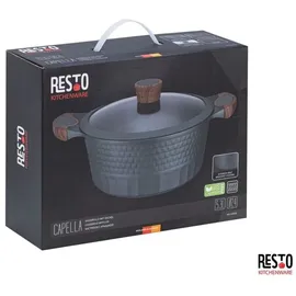 Resto KASSEROLLE D20CM 4,6L, Pfanne + Kochtopf Schwarz
