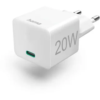 Hama Schnellladegerät 20W weiß