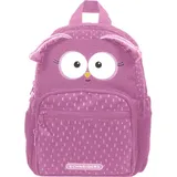 Schneiders Vienna SCHNEIDERS Kindergartenrucksack Eule Kunstfaser pink
