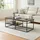 [en.casa] Raukurg Schwarz MDF 120 x 60 x 44 cm