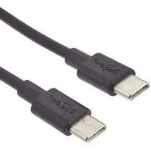 goobay USB-C 0,5 m Schwarz