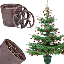 Planet 1 Weihnachtsbaumständer | Braun
