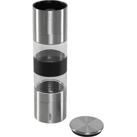 GEFU Doppelmühle LAMOLA 18,8 cm Silber unbefüllt
