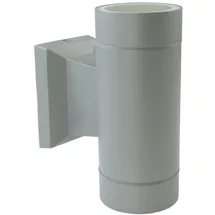 Gtv Fassadenleuchte 2xGU10 IP54 grau 6893