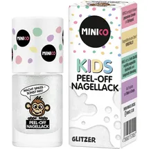 MINICO Peel-Off Nagellack 01 Glitzer 4 ml