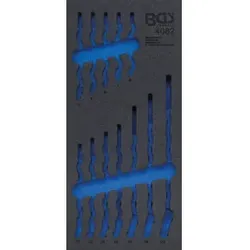 BGS Werkstattwageneinlage 1/3 4082-1, leer, für Art. 4082