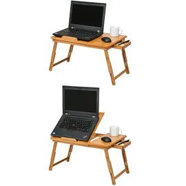 Tectake tectake® Laptoptisch, Braun,