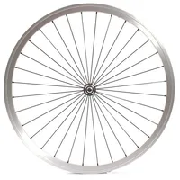 KHE Fixie Laufrad vorne 28" Silber KHEBIKES grau 28'