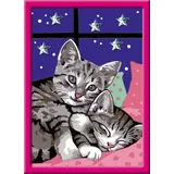 Ravensburger Malen nach Zahlen - Schlafende Katzen