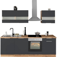 Kochstation Küchenzeile »KS-Luhe«, 240 cm breit, wahlweise mit oder