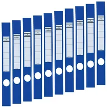 Durable Rückenschilder 809106 Blau 4 x 39 cm 10 Blatt