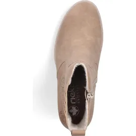 Rieker Y2571-20 Schlupfstiefel Synthetik Damen in braun - Gr. 36