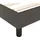vidaXL Boxspringbett 120 x 200 cm H2 Dunkelgrau