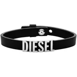 Herren Armband DIESEL DX1346040 Leder Schwarz