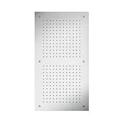 Herzbach Living Spa Farblicht-Regenbrause 11.600395.3.01 700x380mm, Regen, Edelstahl poliert