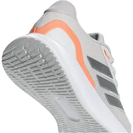 adidas Runfalcon 5 Damen Crystal White/Iron Metallic/Beam Orange 38 2/3