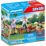 Playmobil City Life Großeltern mit Enkel 70990