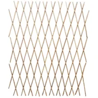 vidaXL Weidenzaun 180 x 90 cm Braun/Holz