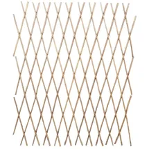 vidaXL Weidenzaun 180 x 90 cm Braun/Holz
