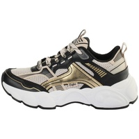 Buffalo Cld Run - Schwarz/Beige/Gold Kunstleder 39