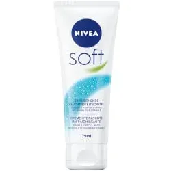 NIVEA Soft Hautpflege-Creme  89057 , 75 ml - Tube