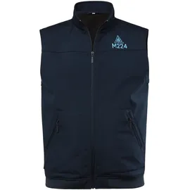 Men Plus by Happy Size Weste Blau 8XL