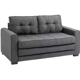 Homcom Schlafsofa 2-Sitzer mit Schlaffunktion 147,5 x 75 x 85 cm