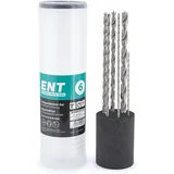 ENT European Norm Tools ENT 09246 6-tlg. Holzbohrer-Set HSS-G, Ø 2-8 mm, Nutzlänge 100/135 mm, Gesamtlänge 150/200 mm