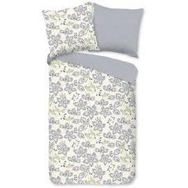 Good Morning Vesper Blume Beige 135 x 200 cm + 2 x 80 x 80 cm