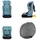Chipolino Kindersitz i-Size LUX X (76-150cm) Gruppe 1/2/3, Isofix, Top Tether türkis - Türkis
