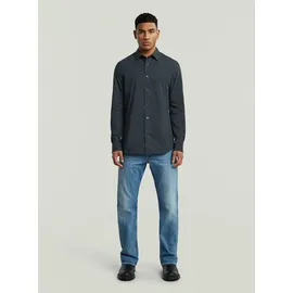 G-Star Slim Fit Langarmhemd Blau XXL
