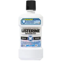 Listerine Mundspülung, Advanced White, alkoholfrei, milde Minze, 500 ml