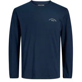 JACK & JONES Jjcollege LOGO TEE LS CREW NECK Jnr - 152