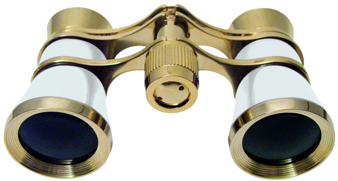 Braun Binocular 3x25 Opera gold/perlmut