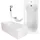 Calmwaters Modern Small 2 Badewanne Komplettset 180 x 80 cm