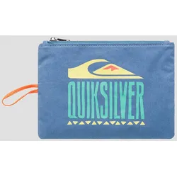 Quiksilver Zip Pocket Pouch Hand Handtasche real teal Gr. Uni