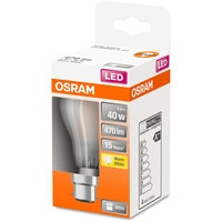 Osram LED Star matte Filament LED Lampe, B22d Sockel,