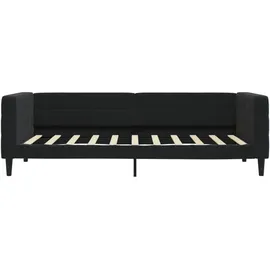 vidaXL Tagesbett 90 x 190 cm Schwarz