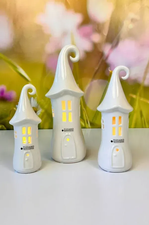 Lichthaus Malva 22cm LED cremeweiß